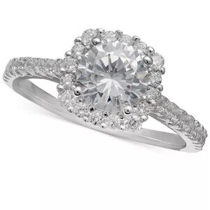 NWT Giani Bernini Sterling Silver Cubic Zirconia size 9